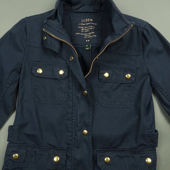 J Crew Relaxed Boyfriend Field Jacket Size XS - Picture 2 of 5